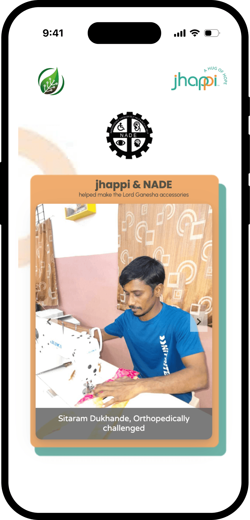 Every artefact carries a story of resilience—trace the journey of specially-abled artisans with a scan.